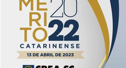 selo diz Mérito Catarinense 2022