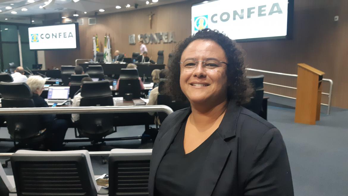 Representante do Crea-RR, Kelly Christina Ramos