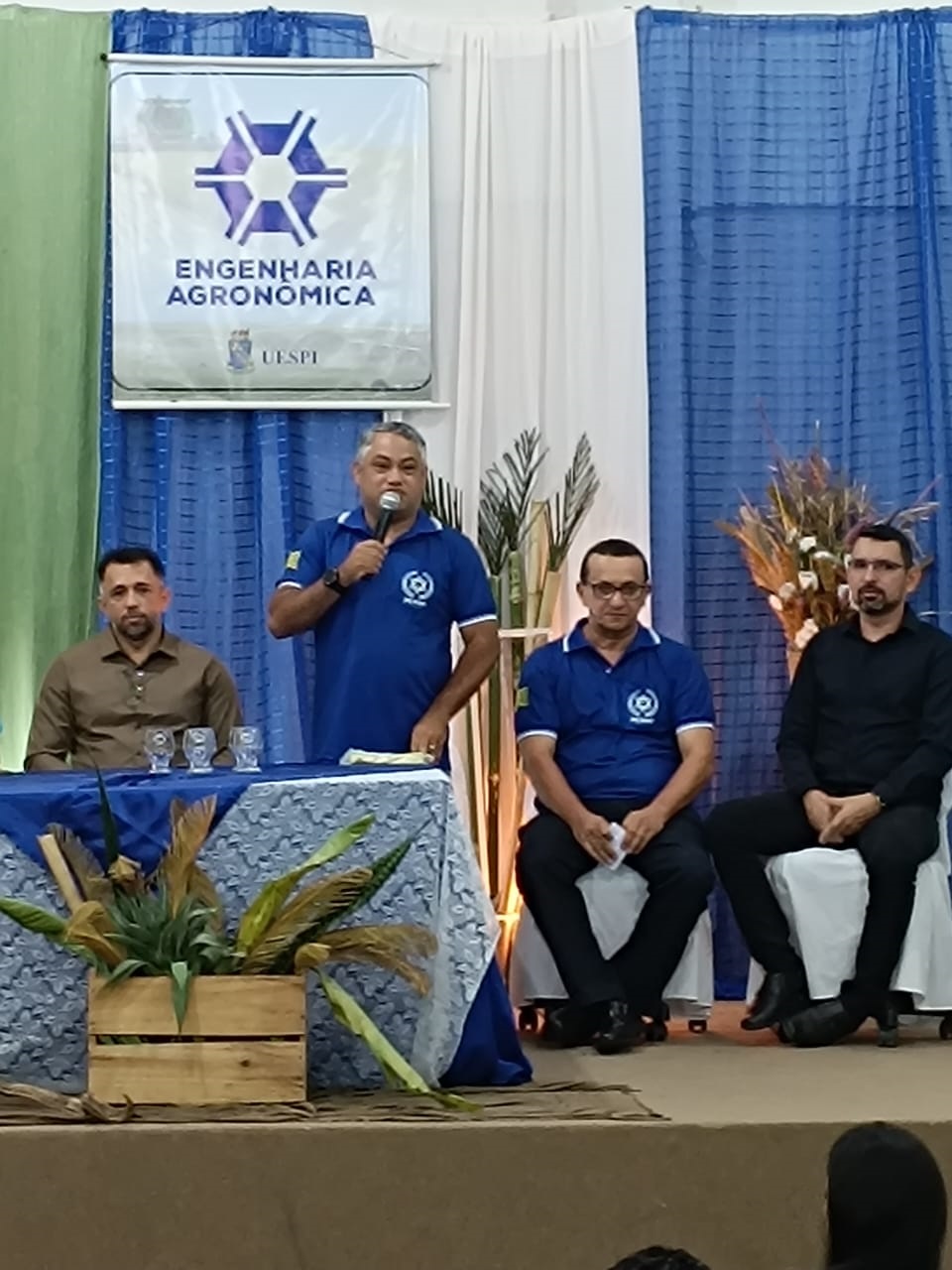 Conselheiro Alan Michel durante a abertura dos eventos