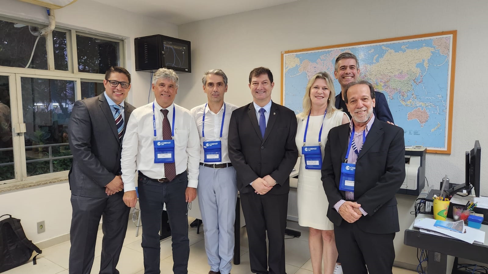 Participação do presidente em exercício do Confea, eng. eletric. Evânio Nicoleit, durante o Cobenge, no Rio de Janeiro