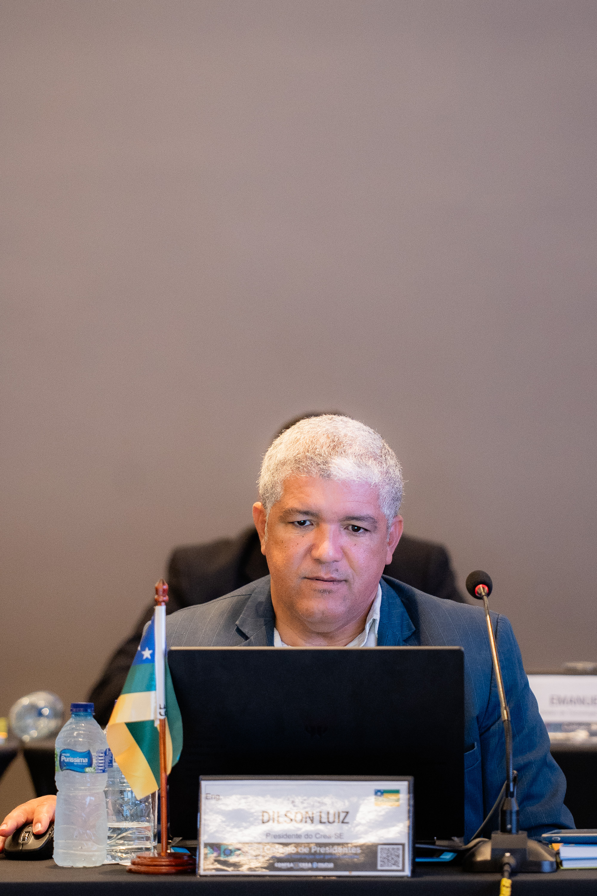 Presidente do Crea-SE, eng. civ. Dilson Luiz