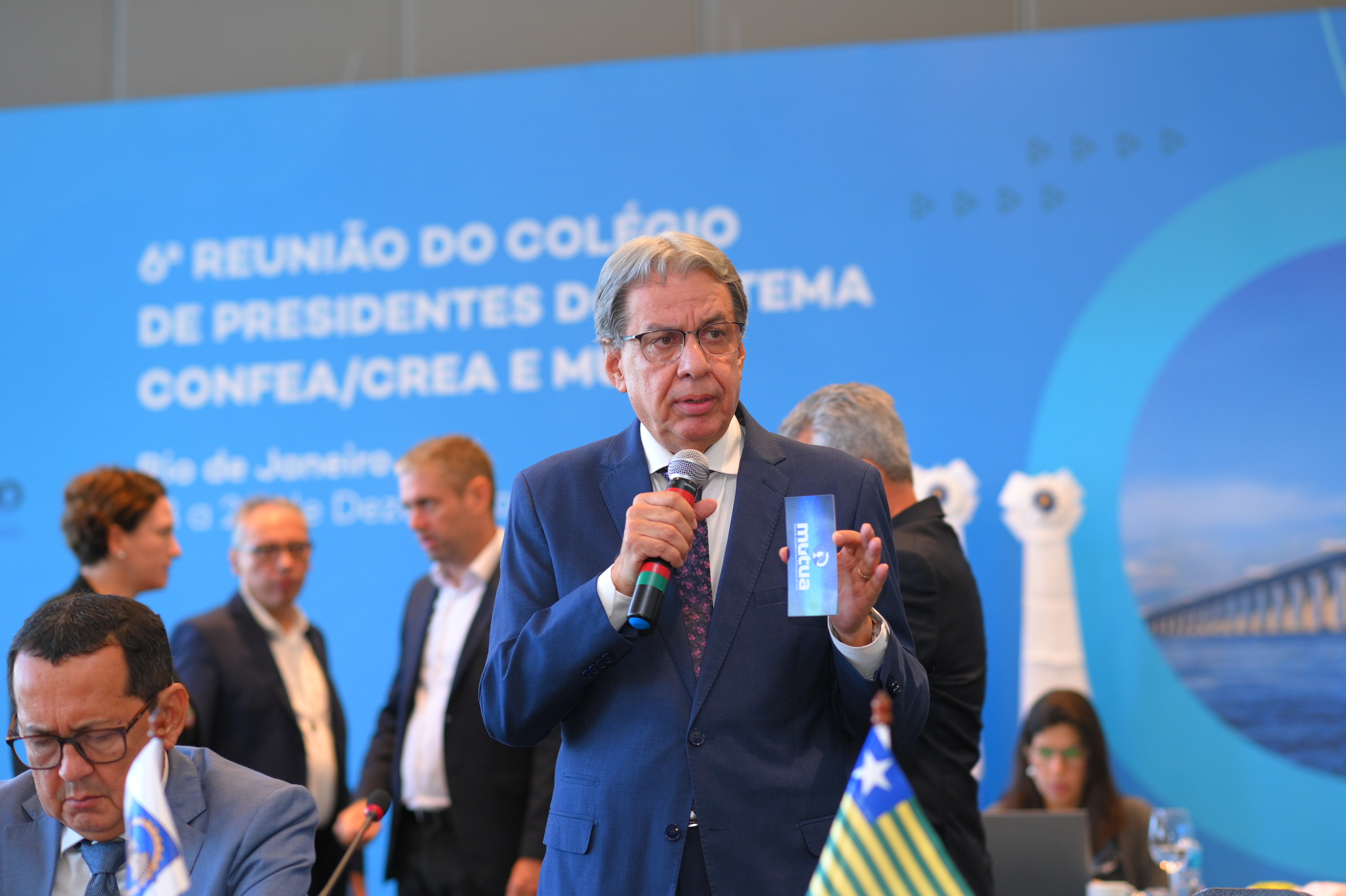 Diretor-presidente da Mútua, eng. agr. Francisco Almeida