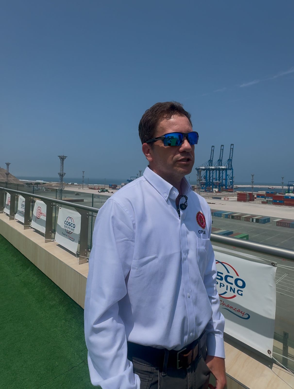 Superintendete do Porto de Santos, eng. Daniel Tamburus
