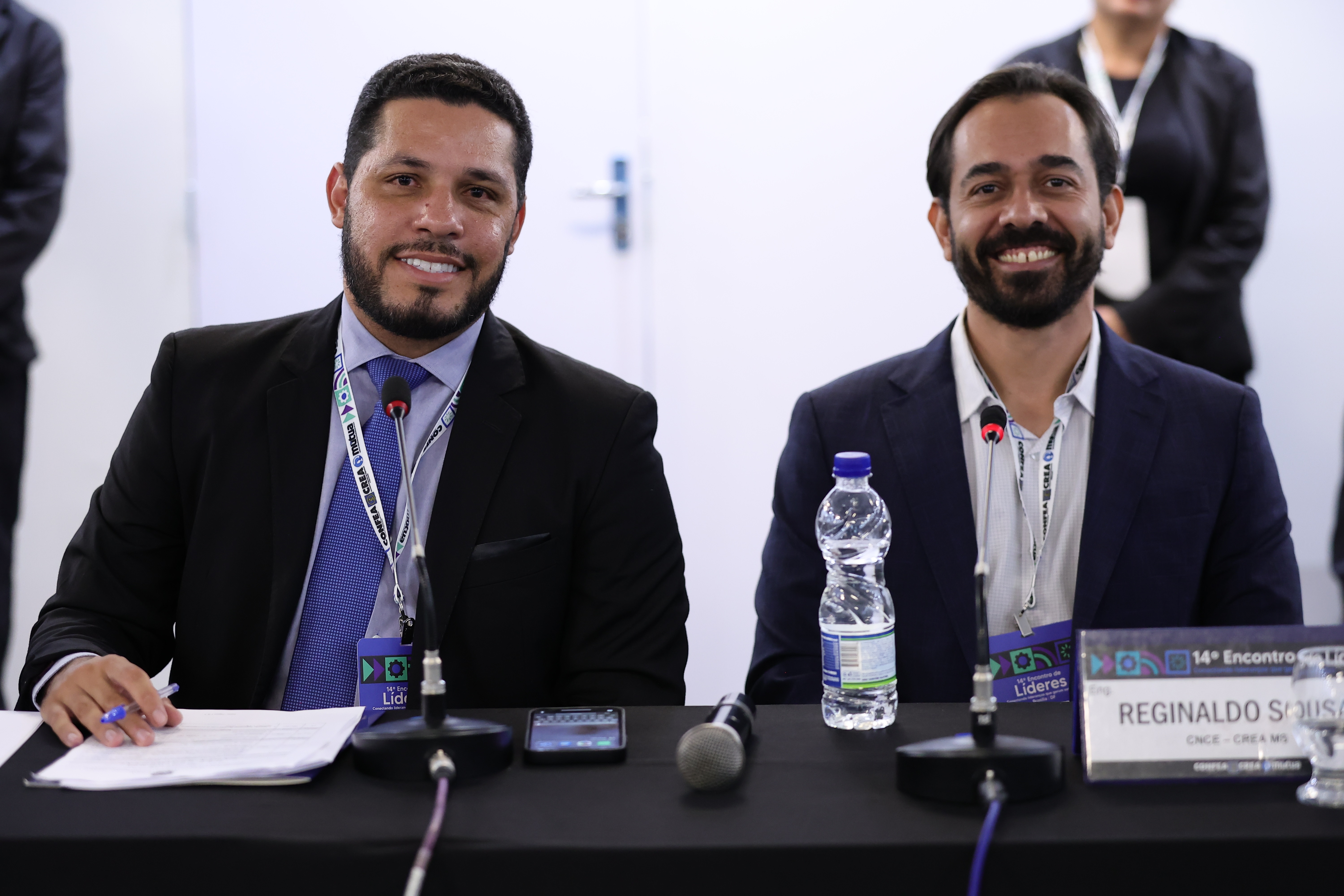 Coordenador eng. geol. Danilo Monteiro e coordenador adjunto eng. mec. Reginaldo Sousa conduzirão os debates sobre o tema da ética no Sistema, ao longo de 2025