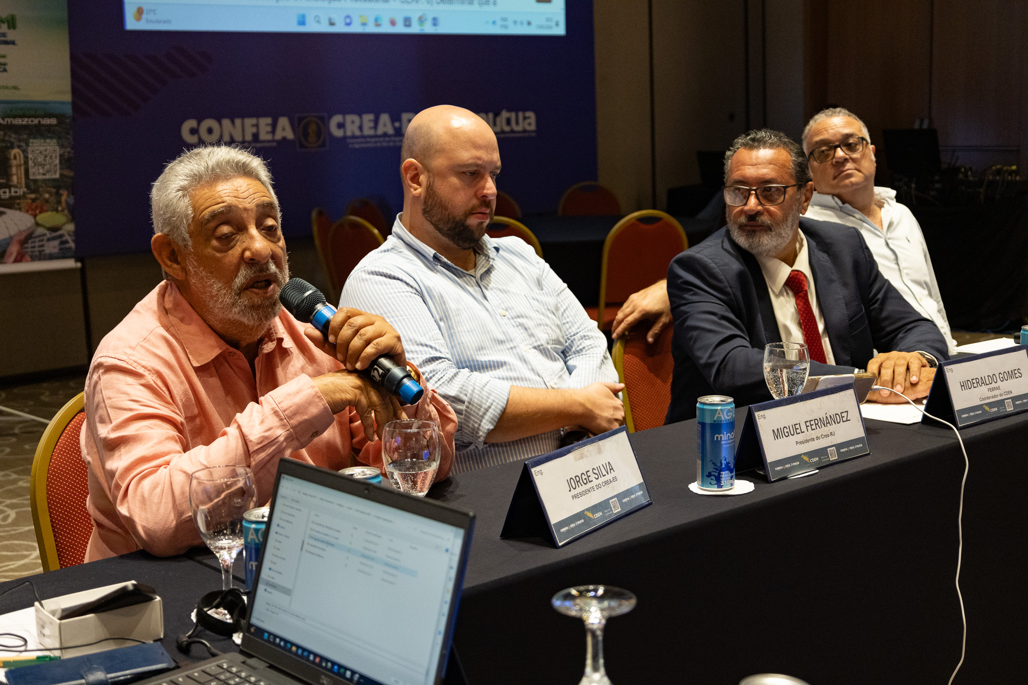 Presidente do Crea-ES, eng. Jorge Silva