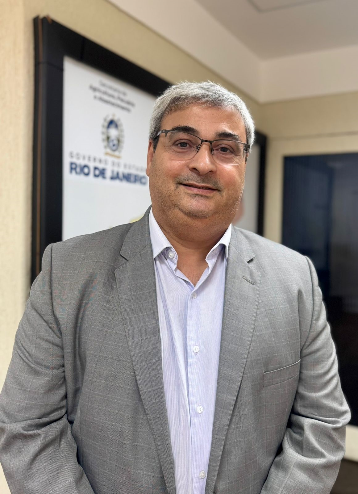 Secretário de estado de Agricultura, Pecuária e Abastecimento do Rio de Janeiro, eng. agr. Felipe Brasil, também integra as discussões