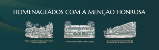 homenageados menção