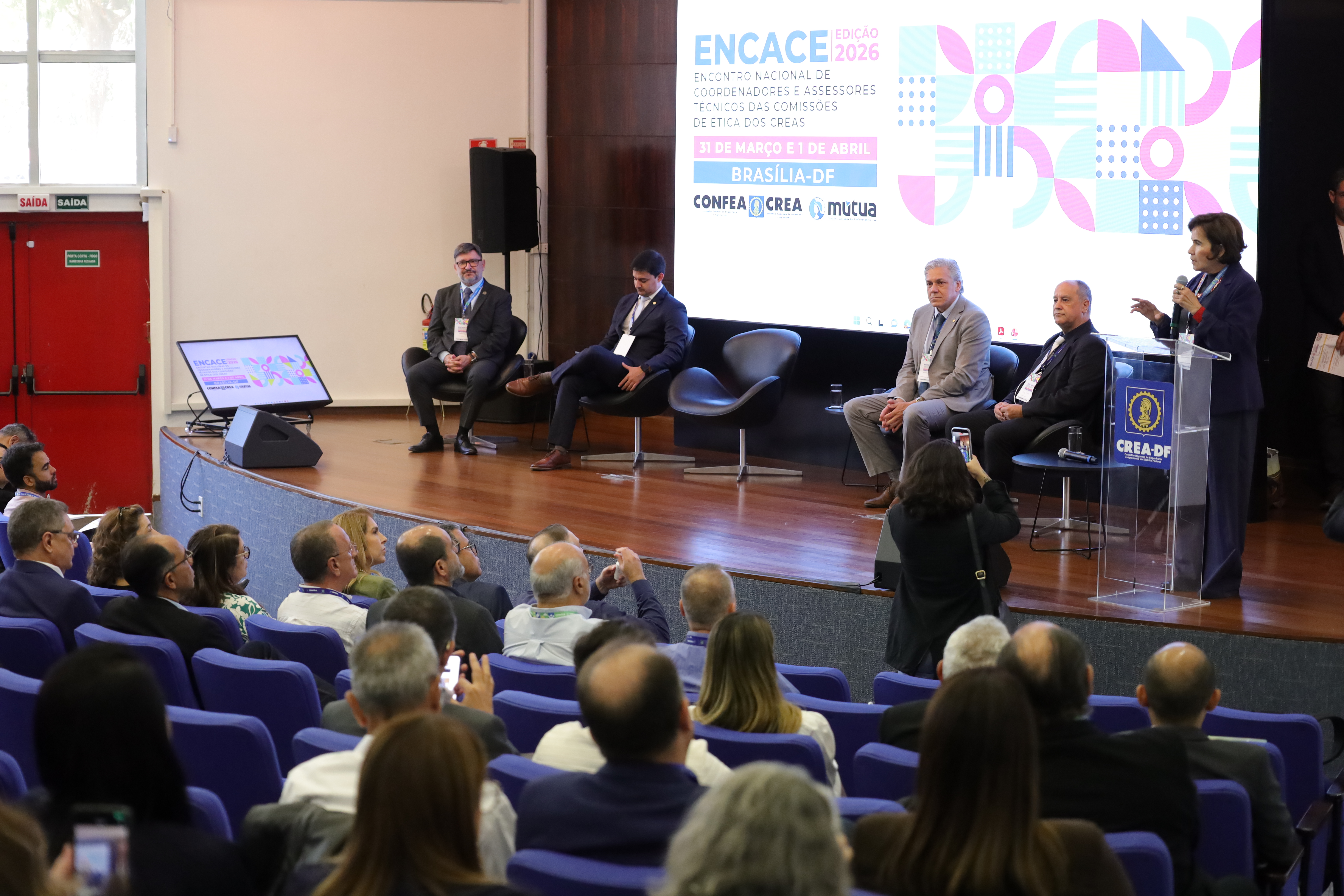 Encontro Nacional de Coordenadores e Assessores Técnicos das Comissões de Ética dos Creas (Encace) contou pela primeira vez com as participações de ouvidores dos regionais