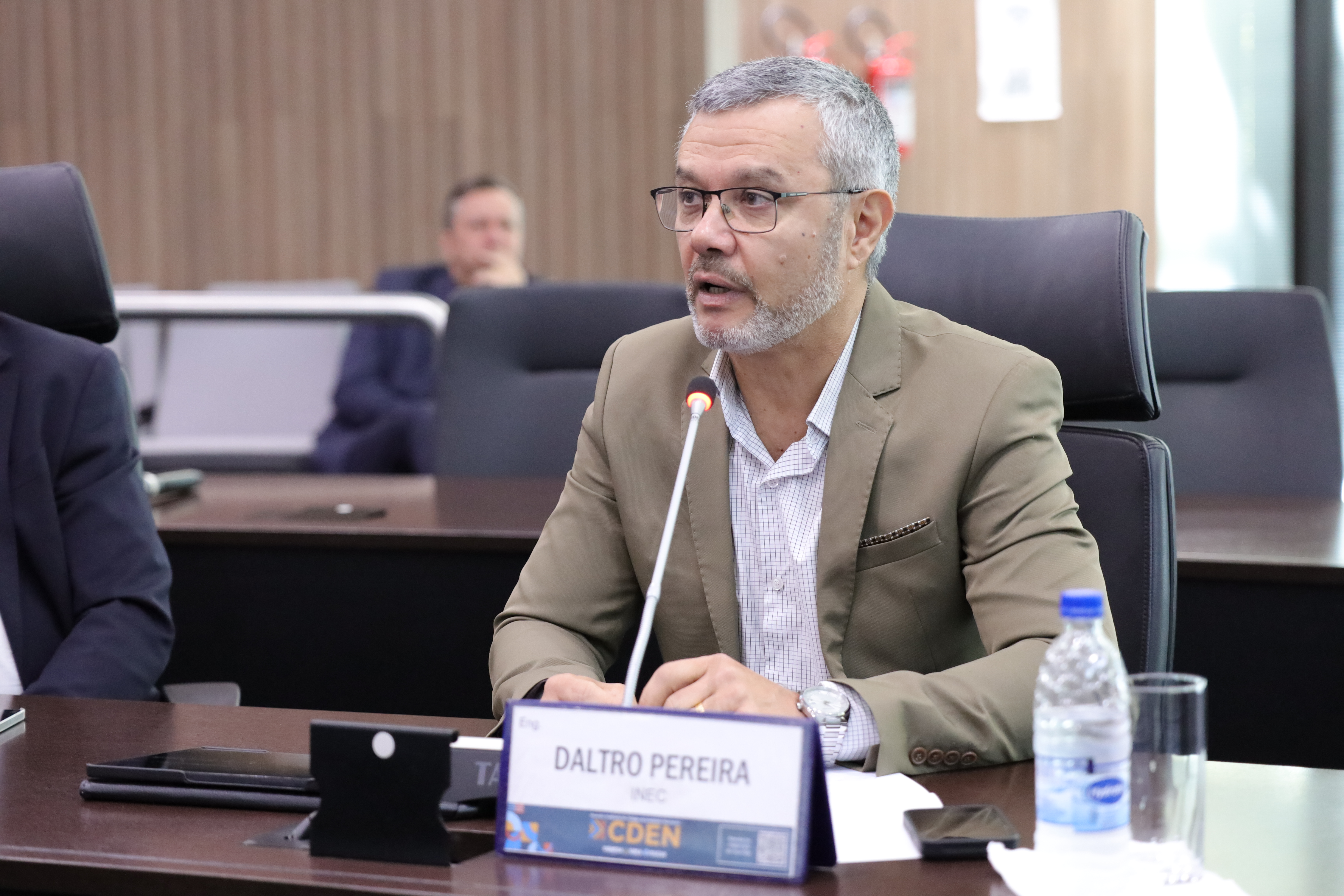 Representante do Inec, eng. civ. Daltro Pereira