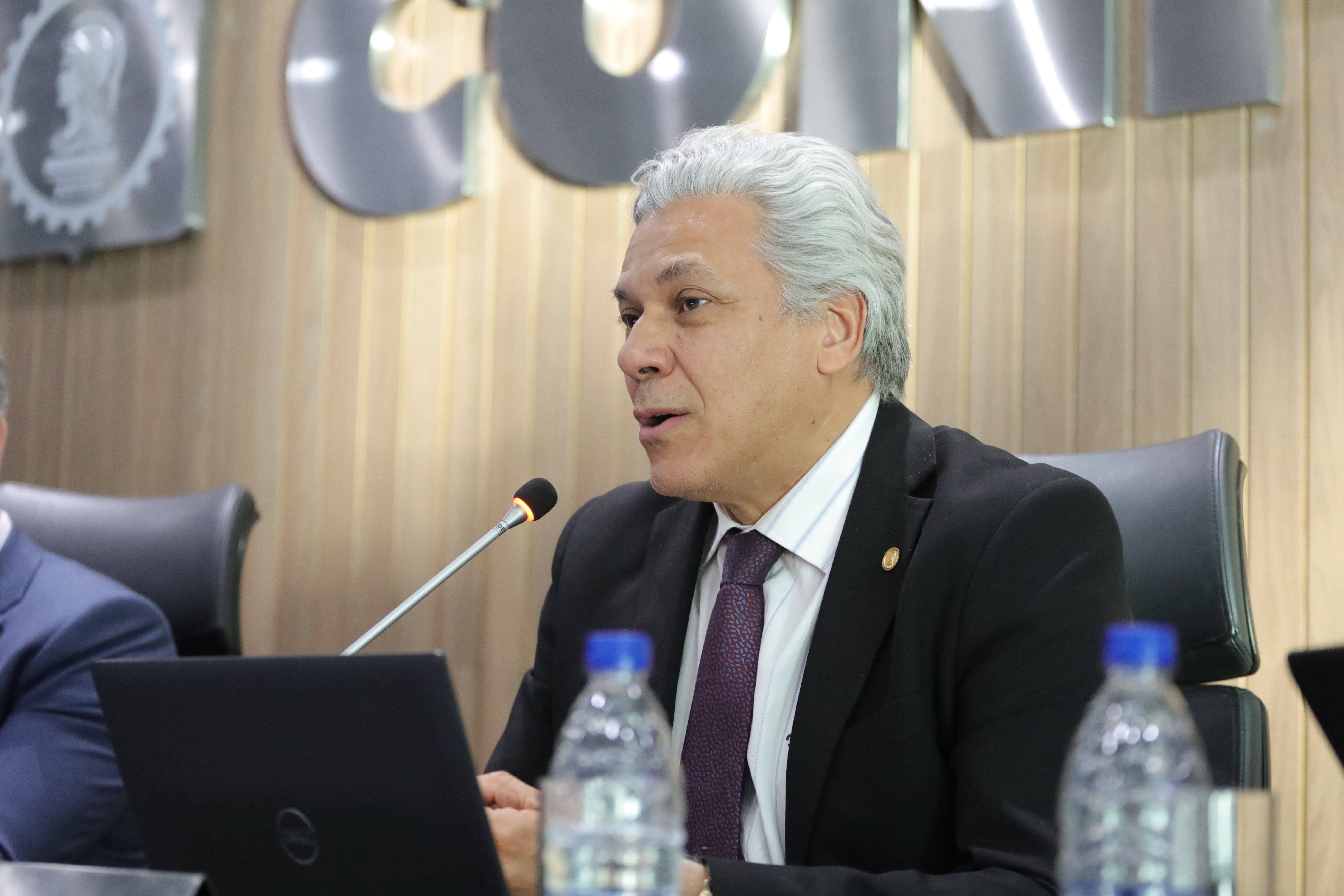 Vice-presidente do Confea, eng. ftal. Nielsen Christianni