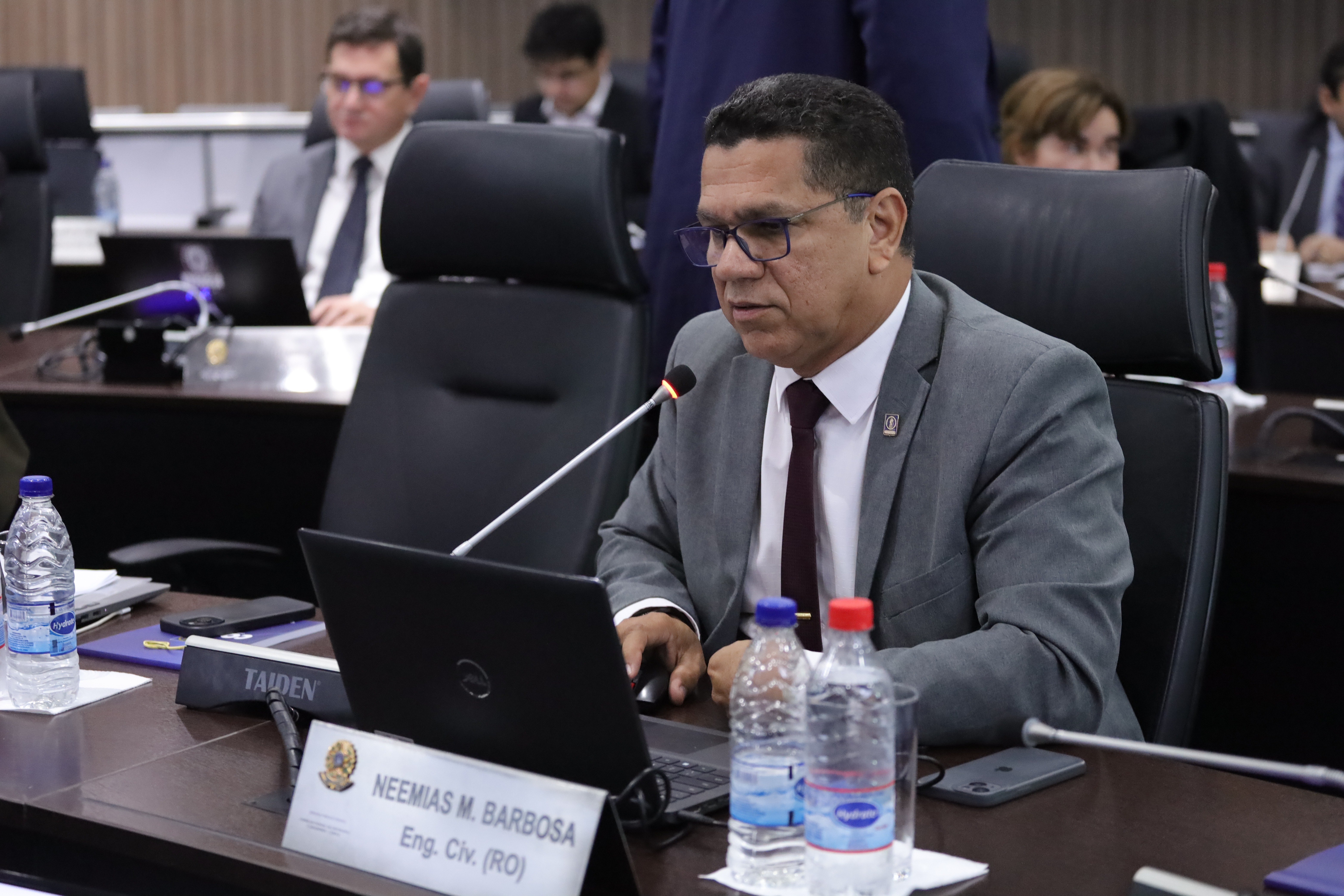 Coordenador da Conp, eng. civ. Neemias Barbosa