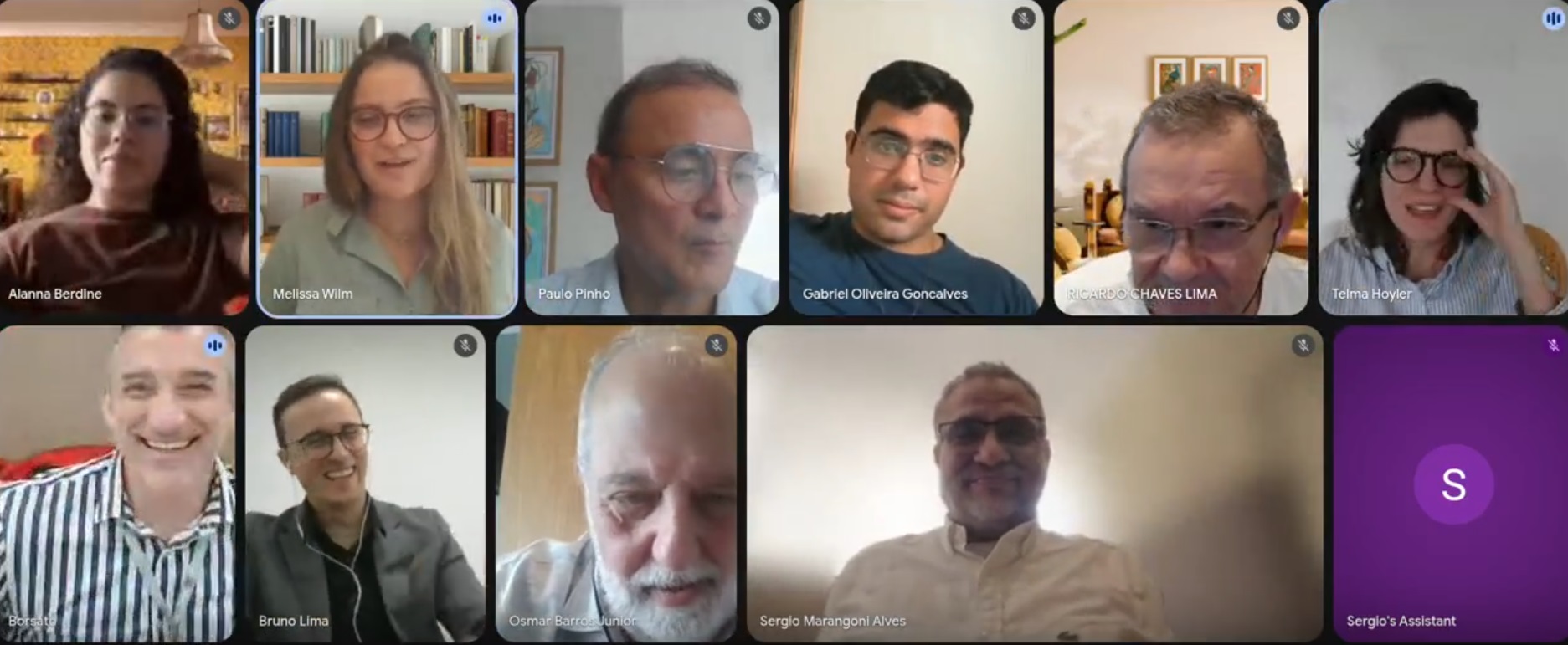 Reunião para a consolidação das primeiras iniciativas relacionadas ao Infra-BR: expertise dos profissionais do Sistema integrada à dos especialistas responsáveis pelo Índice de Progresso Social - IPS