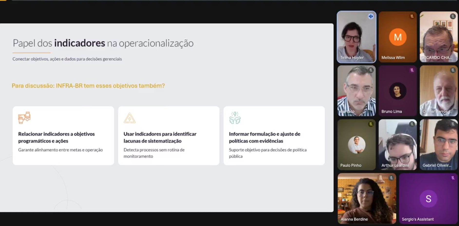Live entre os realizadores do Infra-BR, em dezembro do ano passado