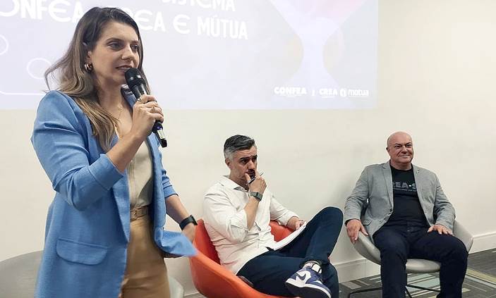Coordenadora do CDER Nacional, Eng. Rafaela Fabris