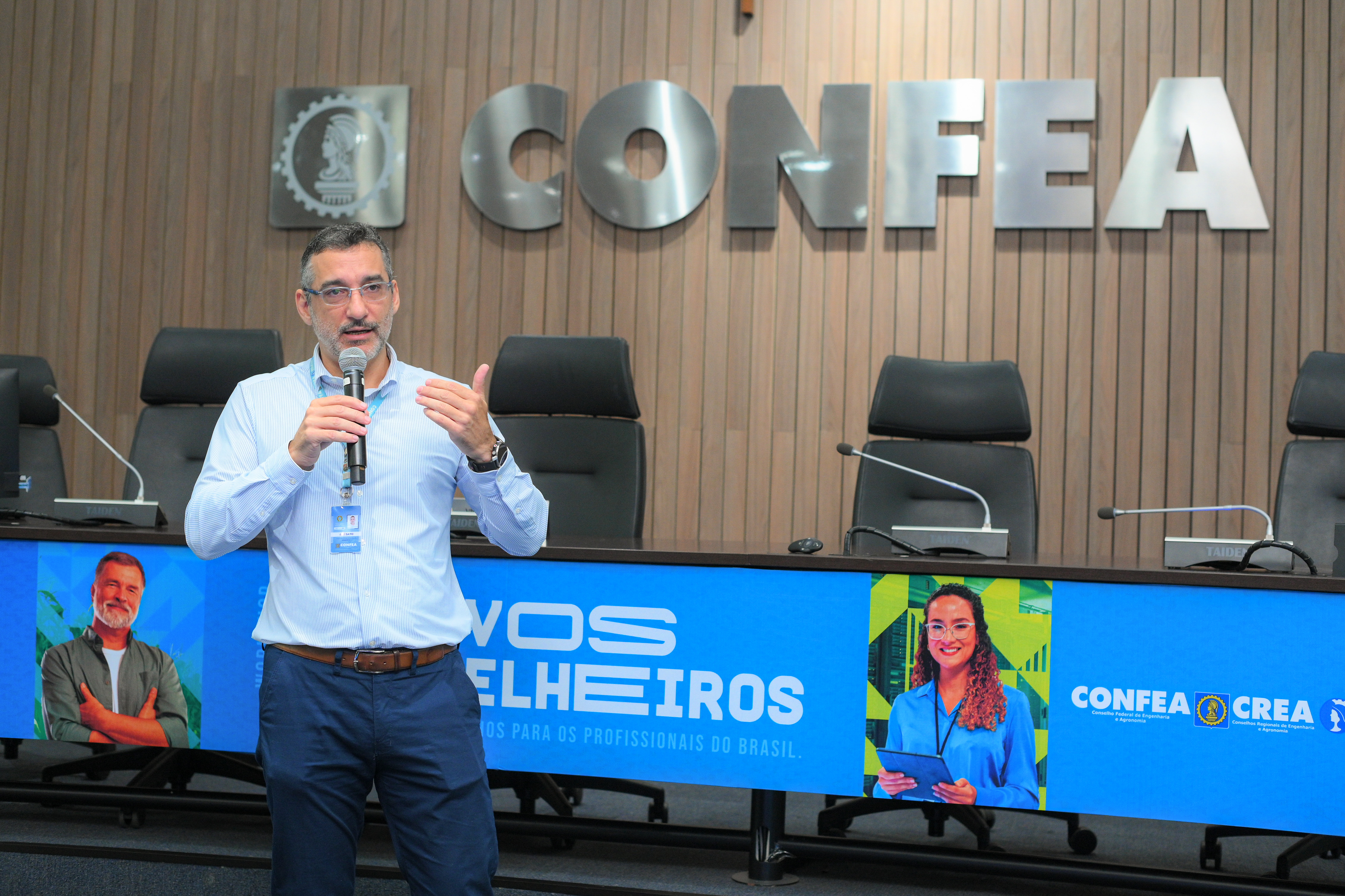 O controle externo do Confea foi descrito pelo analista Alexandre Borsato