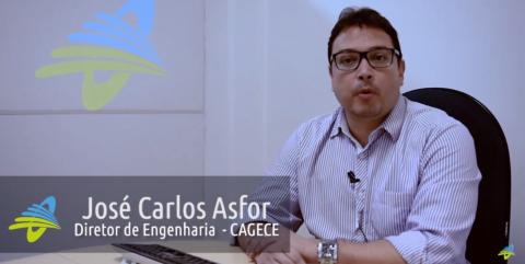 Diretor de Engenharia da Cagece, eng. civ. José Carlos Asfor