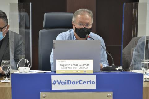 Coordenador Augusto Gusmão e coordenador adjunto Carlos José Craveiro (abaixo)