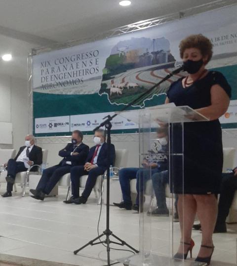 Conselheira federal Márcia Laino