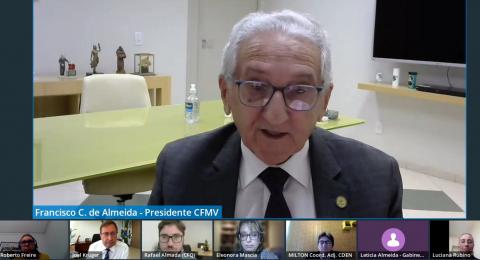 Presidente do CFMV, Francisco Almeida