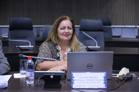 Coordenadora da CNCE, Carmem Eleonôra Amorim