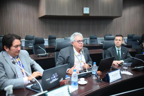 Chanceler do Mérito, geol. Mário Cavalcanti, apresentou as últimas decisões da Comissão do Mérito