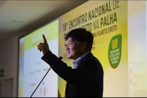 Presidente da Federação Brasileira de Sistema Plantio Direto, Jônadan Hsuan Min Ma