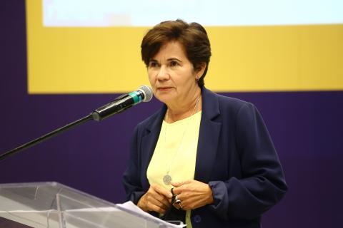 Engenheira agrônoma Giucélia Figueiredo: primeira mulher a disputar a presidência da Mútua