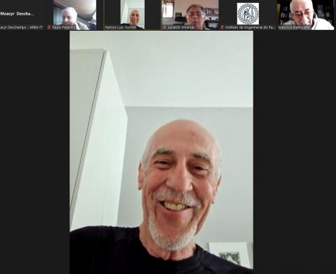 Presidente do Instituto de Engenharia do Paraná, Nelson Luiz Gomes