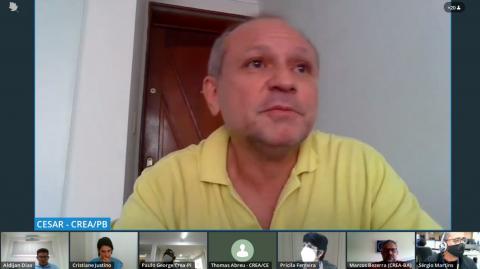 Gerente de Fiscalização do Crea-PB, César Moura