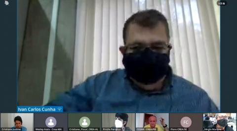 Gerente de Fiscalização do Crea-PE, Ivan Carlos Cunha