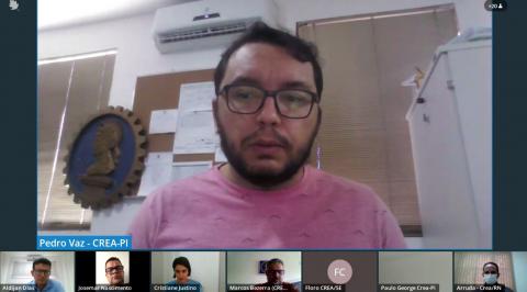 Gerente de Fiscalização do Crea-PI, Pedro Vaz