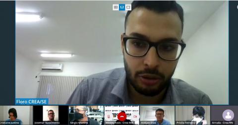 Coordenador de Fiscalização do Crea-SE, Floro Alves de Araújo