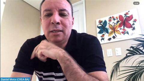Daniel Mota, da fiscalização do Crea-BA