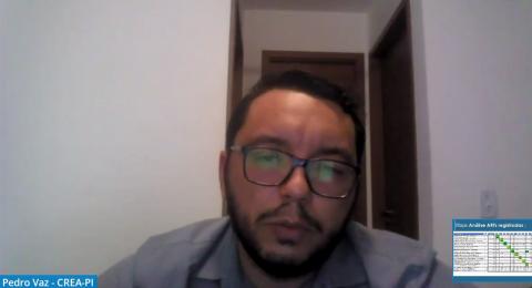 Pedro Vaz é o gerente de fiscalização do Crea-PI