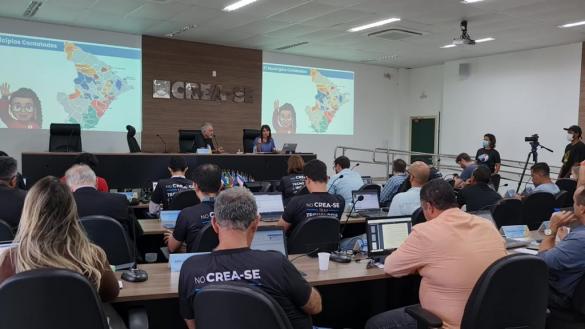 olenidade de assinatura do Termo de Cooperação Técnica entre o Crea-SE e o ProjetarSE