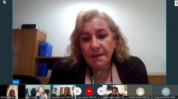 A engenheira agrimensora Ilse Jungles coordena os trabalhos do Programa Mulher do Crea-MS