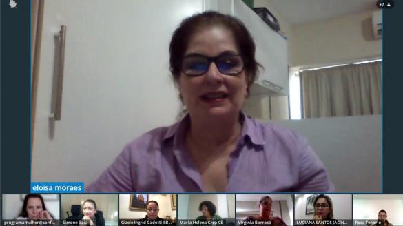 Coordenadora do Programa Mulher do Crea-PE, Eloísa Moraes