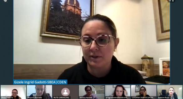 Integrante do Comitê Gestor do Programa Mulher no Confea, Gizele Gadotti