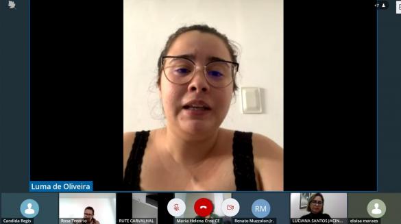 Coordenadora do Programa Mulher do Crea-PI, Luma de Oliveira