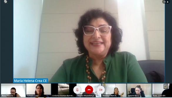 Participantes da reunião do Programa Mulher do Nordeste