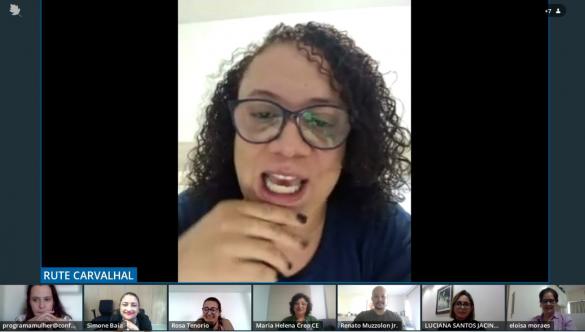 Coordenadora do Programa Mulher do Crea-BA, Rute Carvalhal