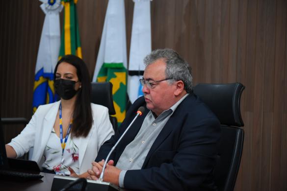 Assessora Talita Machado e coordenador adjunto da CEF, José Miguel de Melo Lima conduziram o processo de apuração