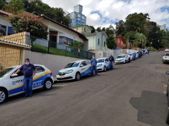 Fiscalização de impacto do Crea-SC na região de Concórdia