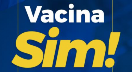 selo alusivo à campanha da vacina