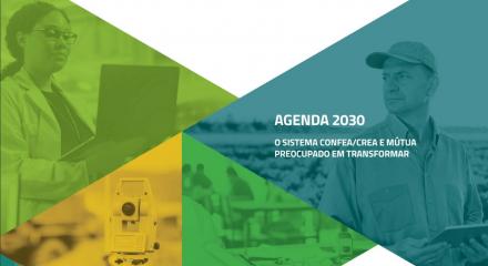 capa de publicação com escrito Agenda 2030