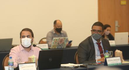 integrantes da reunião da Agrimensura em Salvador, na Bahia