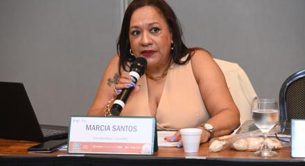 Coordenadora da CCEEST, eng. Márcia Luíza Pereira dos Santos, descreve a importância do Abril Verde para a sociedade