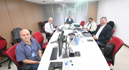 Comissão de Controle e Sustentabilidade do Sistema reunida no Confea em setembro