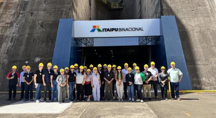Visita técnica à Itaipu Binacional marcou a conclusão da última reunião ordinária do ano da Coordenadoria Nacional de Câmaras de Ética (CNCE)