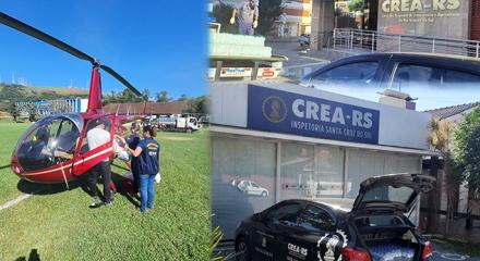 Ações do Crea-RS tomam todo o Estado em favor da população gaúcha
